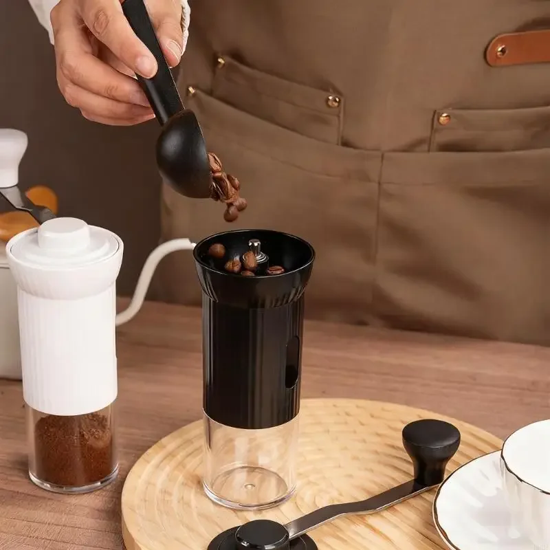 Ручные кофемолки из нержавеющей стали премиум-класса, портативная конструкция из АБС-пластика, легко разбирается для зерен 87HA
Ручные кофемолки из нержавеющей стали премиум-класса, портативная конструкция из АБС-пластика, легко разбирается для зерен 87HA