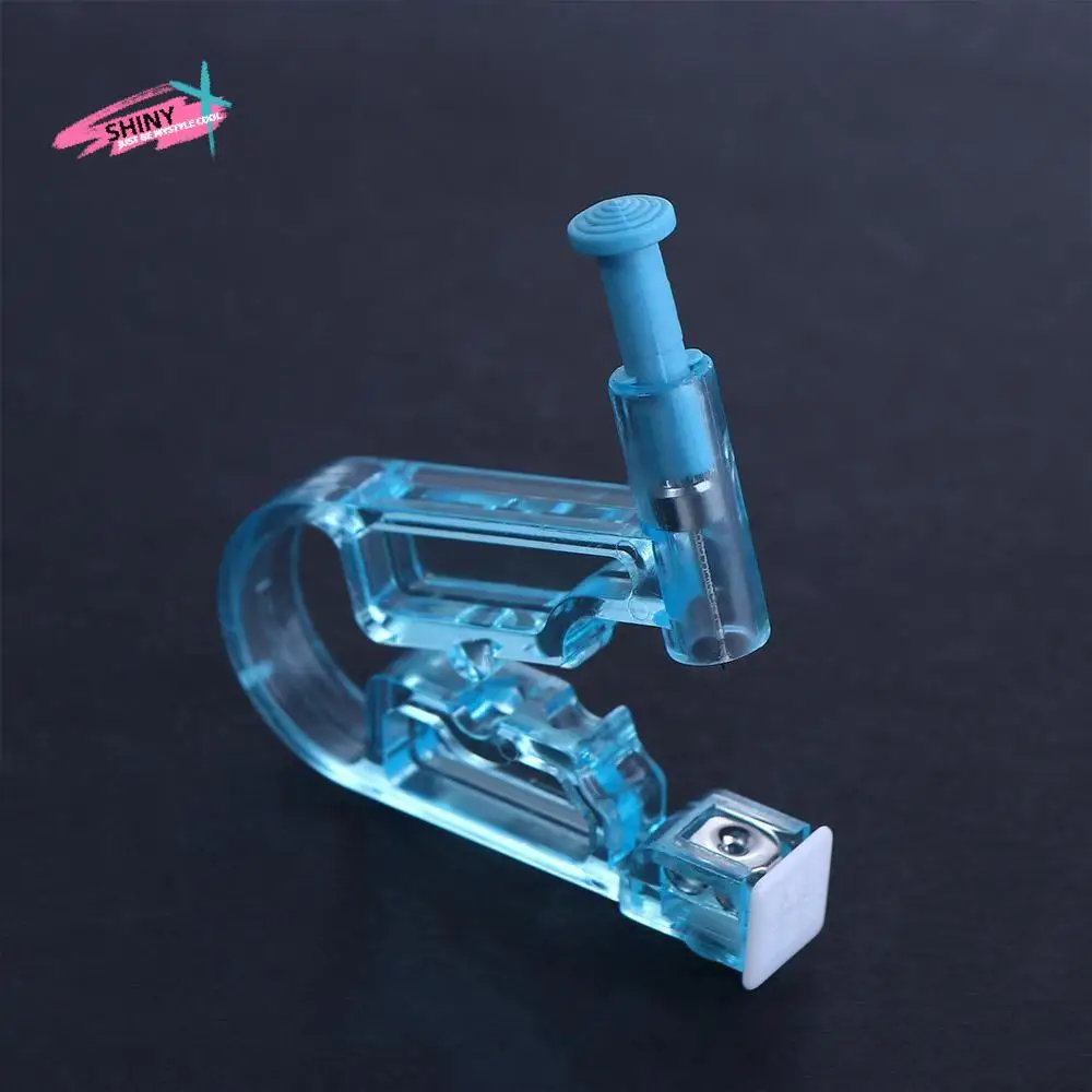 Ear Stud One-time Transparent Blue Wear Earring Ear Nail Tool Earring Piercer Machine Wearing Ear Device Nose Ear Piercing Tool
Ear Stud One-time Transparent Blue Wear Earring Ear Nail Tool Earring Piercer Machine Wearing Ear Device Nose Ear Piercing Tool