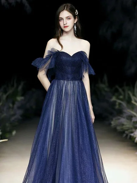 Элегантные тюлевые плиссированные платья трапециевидной формы с открытыми плечами по индивидуальному заказу, платья для особых случаев на заказ, блестящие вечерние модные платья
Элегантные тюлевые плиссированные платья трапециевидной формы с открытыми плечами по индивидуальному заказу, платья для особых случаев на заказ, блестящие вечерние модные платья