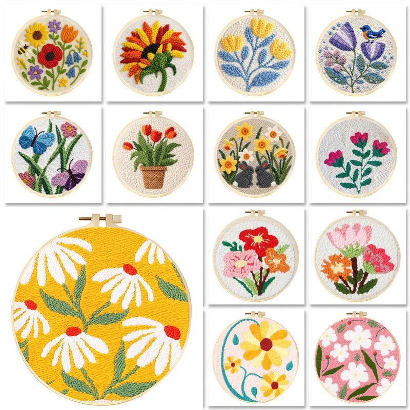 GATYZTORY Punch Needle Embroidery Sewing Accessories Embroidery Punch Needle Kit Sewing Diy Embroidery Poke Handmade Diy Set
GATYZTORY Punch Needle Embroidery Sewing Accessories Embroidery Punch Needle Kit Sewing Diy Embroidery Poke Handmade Diy Set