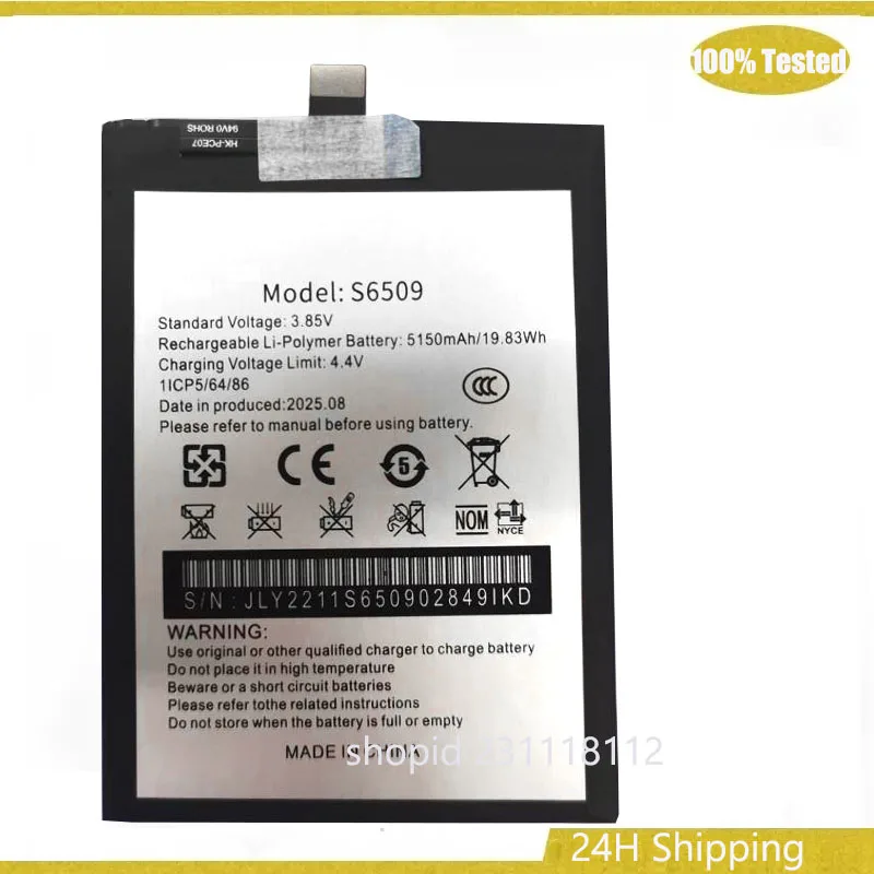 S6509 5150mAh Replacement Battery For OUKITEL S6509 C32 High Quality Replacement battery mobile batteries
S6509 5150mAh Replacement Battery For OUKITEL S6509 C32 High Quality Replacement battery mobile batteries
