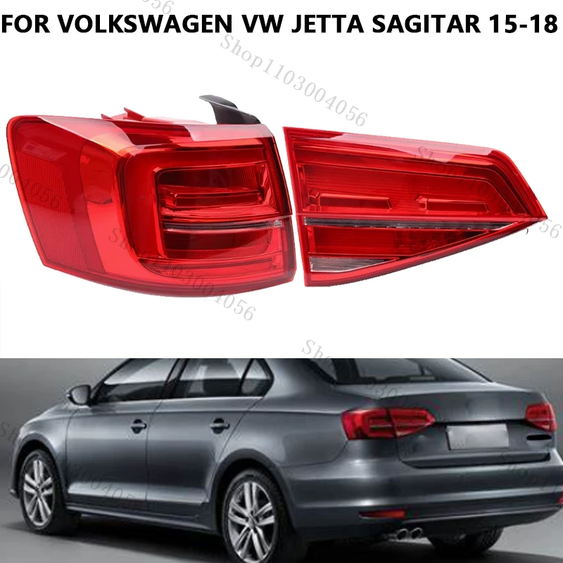 Car Rear Tail Light Lamp Brake Light Turn Signal Lamp For Volkswagen VW Jetta Sagitar 2015 2016 2017 2018 Tail Light Accessories
Car Rear Tail Light Lamp Brake Light Turn Signal Lamp For Volkswagen VW Jetta Sagitar 2015 2016 2017 2018 Tail Light Accessories