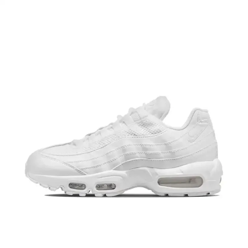 Nike Air Max 95 Women Fabric Synthetic Leather Shock-absorbing, Anti Slip, Wear-resistant Sports Running Shoes White
Nike Air Max 95 Women Fabric Synthetic Leather Shock-absorbing, Anti Slip, Wear-resistant Sports Running Shoes White