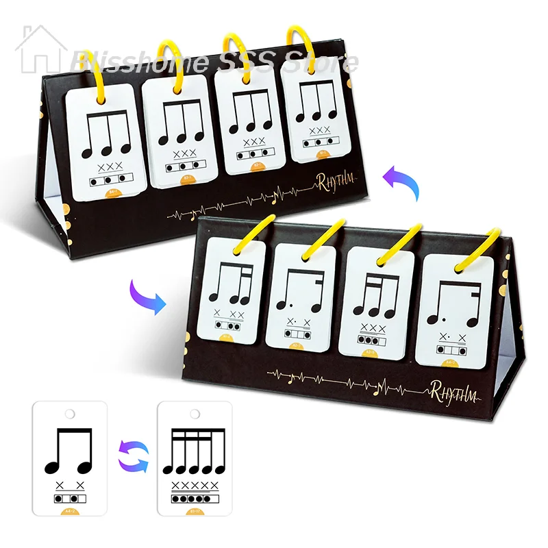 【S】72PCS Music Enlightenment Learning Cards Note Instrument Rhythm Cognition Educational Tool Tabletop Early Education
【S】72PCS Music Enlightenment Learning Cards Note Instrument Rhythm Cognition Educational Tool Tabletop Early Education