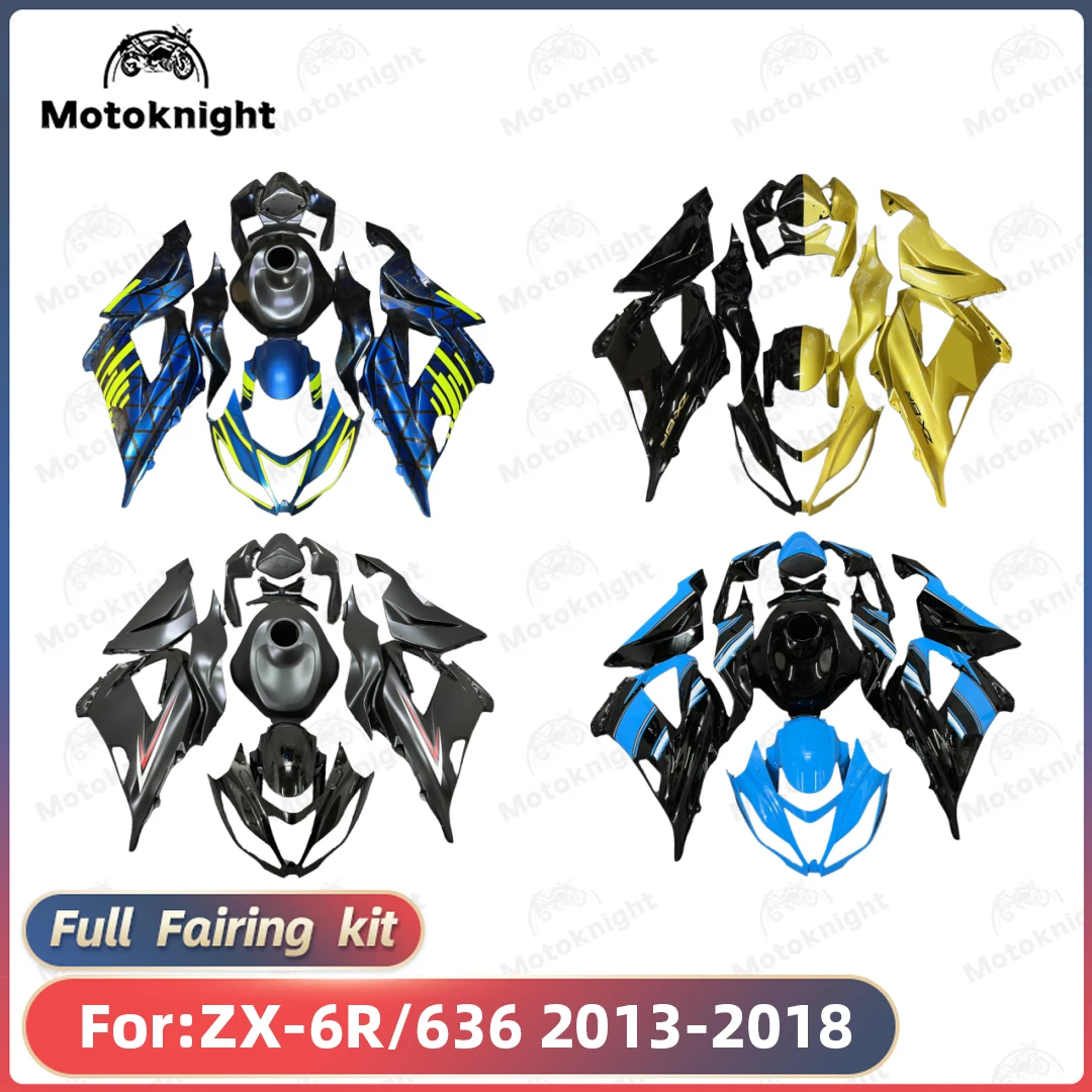 New ABS Motorcycle Fairing Kit Fit For KAWASAKI ZX-6R ZX6R 636 2013 2014 2015 2016 2017 2018 Custom Fairings Kit Bodywork Shell
New ABS Motorcycle Fairing Kit Fit For KAWASAKI ZX-6R ZX6R 636 2013 2014 2015 2016 2017 2018 Custom Fairings Kit Bodywork Shell