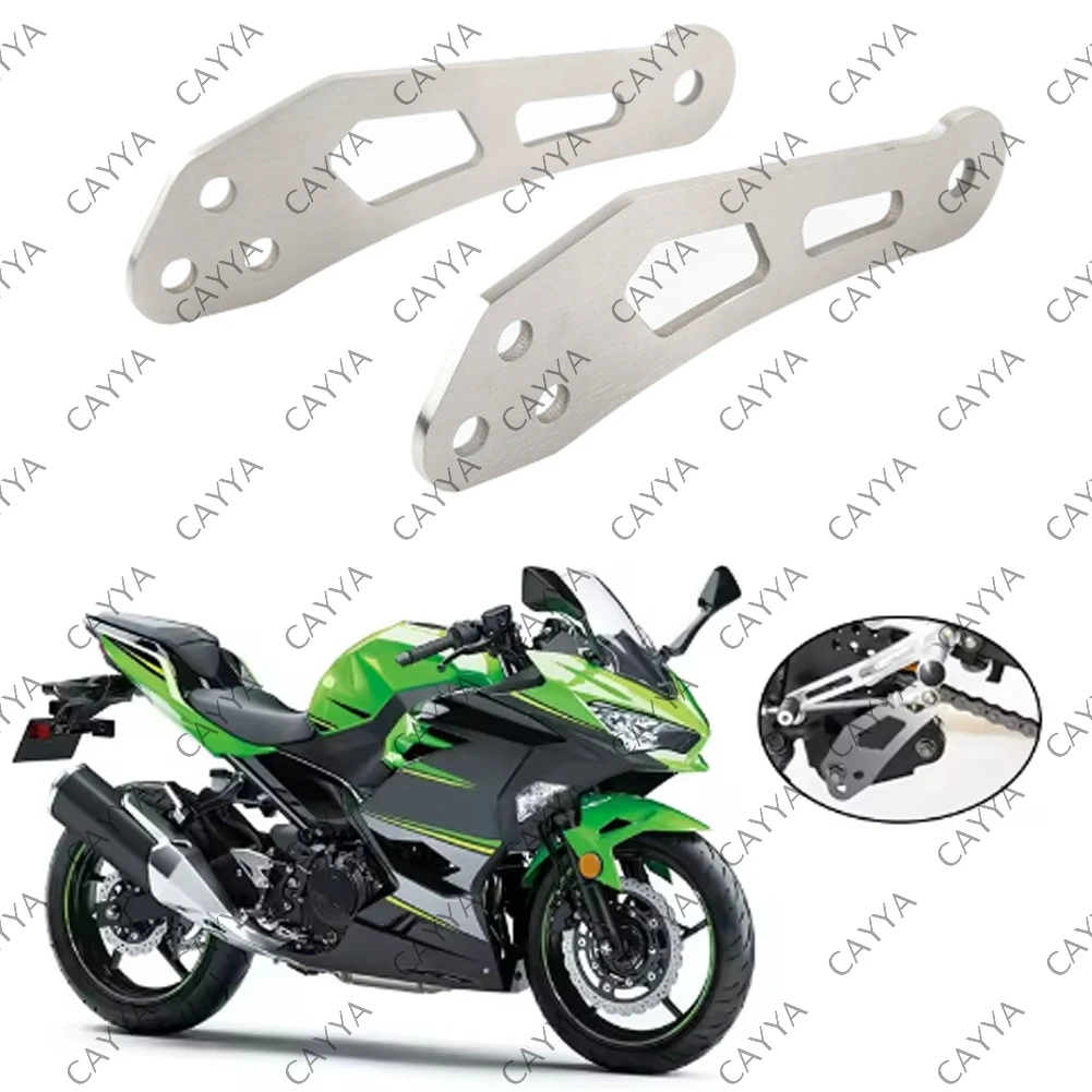 Rear Suspension Drop Lowering Link Kit Adjustable For Kawasaki Ninja 400 2017 2018 Stainless Steel 
Rear Suspension Drop Lowering Link Kit Adjustable For Kawasaki Ninja 400 2017 2018 Stainless Steel