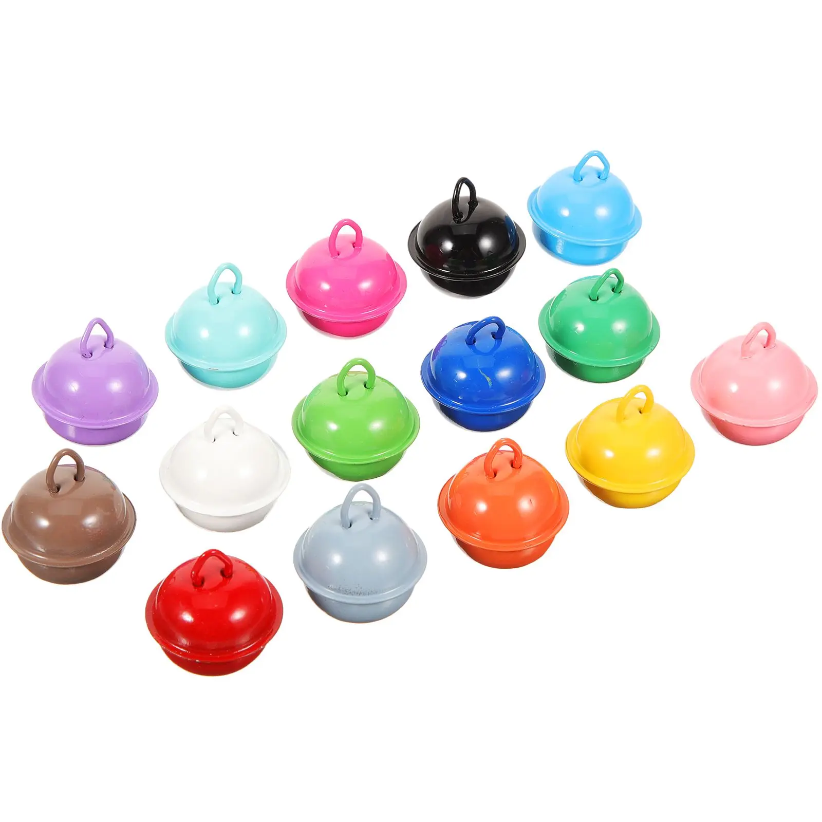 50 pcs Colorful Jingle Bells Pendant DIY Ornaments Mini Christmas Jingle Iron Decorations Craft Bell Accessories
50 pcs Colorful Jingle Bells Pendant DIY Ornaments Mini Christmas Jingle Iron Decorations Craft Bell Accessories
