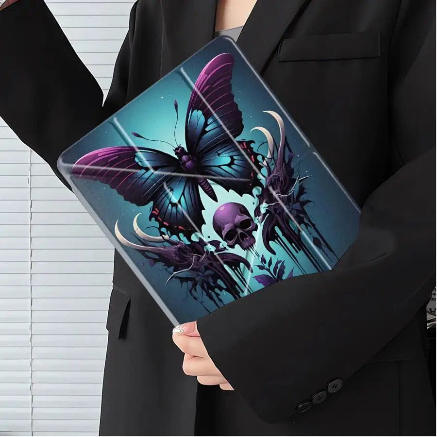 Чехол для планшета iPad Pro 11-го, 10-го, 9-го, 8-го, 7-го поколений, 12.9 дюймов Pro 2025, Mini 6, 7, Air 4, 5, M3, M2, 1, 2, M4, 11 дюймов, с держателем, дизайн «Бабочка»
Чехол для планшета iPad Pro 11-го, 10-го, 9-го, 8-го, 7-го поколений, 12.9 дюймов Pro 2025, Mini 6, 7, Air 4, 5, M3, M2, 1, 2, M4, 11 дюймов, с держателем, дизайн «Бабочка»