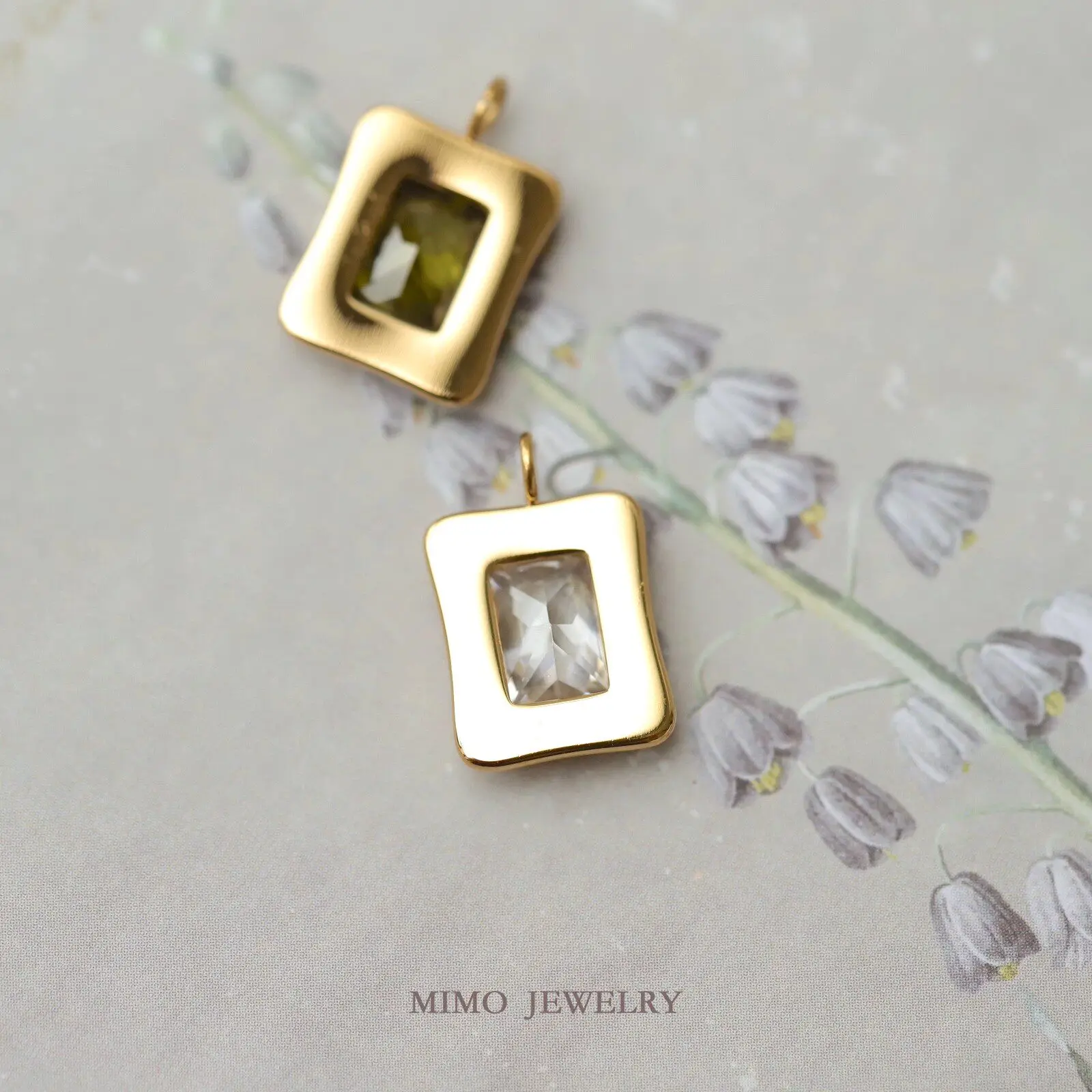 1pcs Titanium Steel Gold-plated Square Frame Zircon Charms Pendant For Jewelry Making DIY Bracelet Accessories Findings
1pcs Titanium Steel Gold-plated Square Frame Zircon Charms Pendant For Jewelry Making DIY Bracelet Accessories Findings