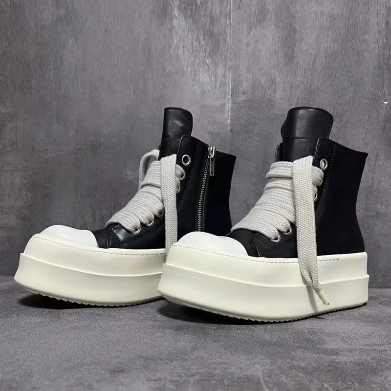 Top Hight Quality Men Casual Shoes Real Leather Womens Tennis Shoes Brand Designer Fashion Design Goth Y2K style RO shoes
Top Hight Quality Men Casual Shoes Real Leather Womens Tennis Shoes Brand Designer Fashion Design Goth Y2K style RO shoes