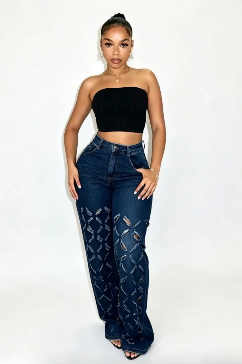 GUWU 2026 Summer New Women Loose Washed Ripped Burnout Denim Jeans
GUWU 2026 Summer New Women Loose Washed Ripped Burnout Denim Jeans