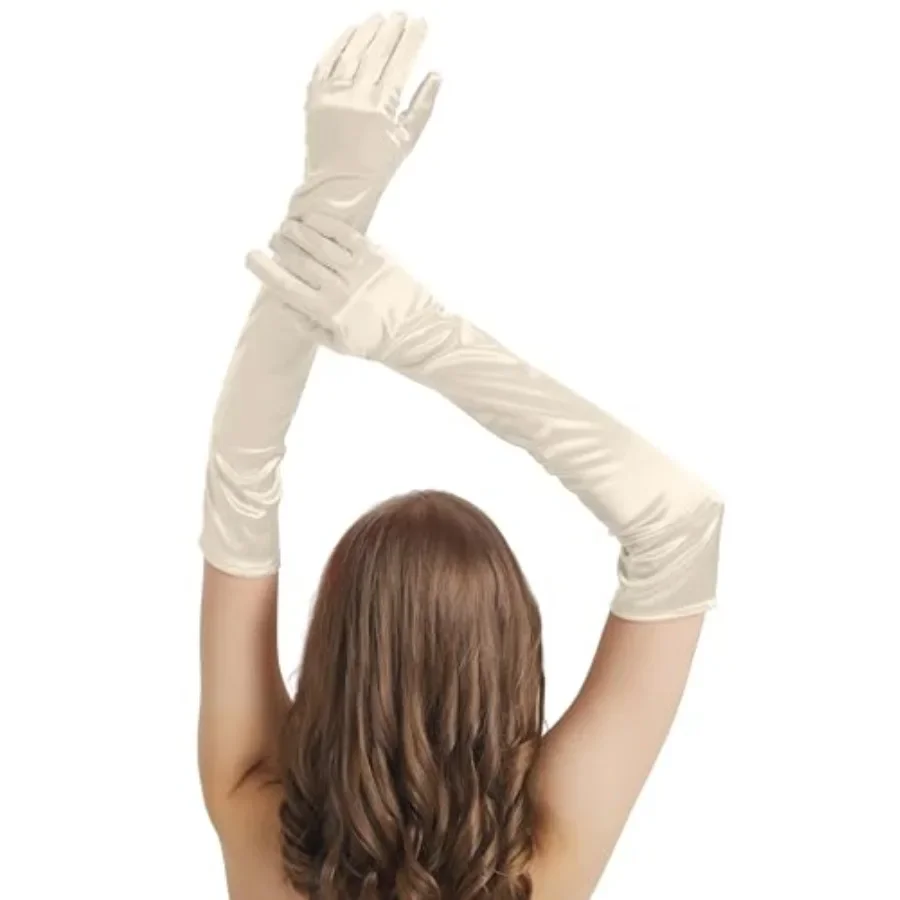 Long Gloves Costume Women Long Satin Opera Gloves Elbow Length Halloween Cosplay 1920s Gatsby Evening Party Dress Up
Long Gloves Costume Women Long Satin Opera Gloves Elbow Length Halloween Cosplay 1920s Gatsby Evening Party Dress Up