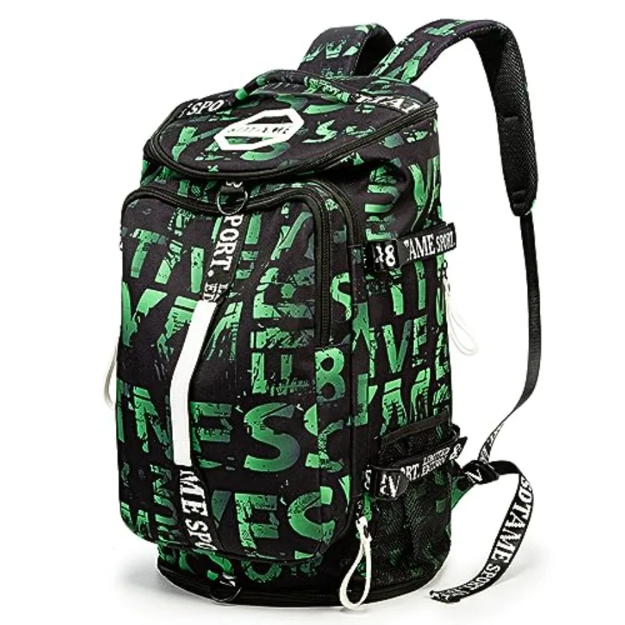 Gym Duffle Bag Backpack with Shoe Compartment, 4 ways Travel Backpack for Women and Men, Multi-Functional Weekender bag with Wa
Gym Duffle Bag Backpack with Shoe Compartment, 4 ways Travel Backpack for Women and Men, Multi-Functional Weekender bag with Wa