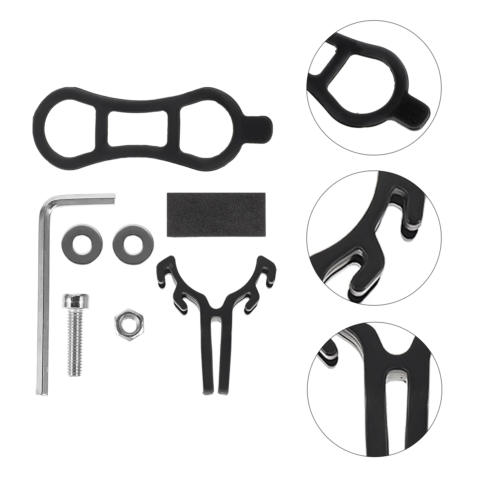 Bicycles Headlight Hanging Bracket Bike Flashlight Storage Simple Sturdy Black Mount for Bikes
Bicycles Headlight Hanging Bracket Bike Flashlight Storage Simple Sturdy Black Mount for Bikes
