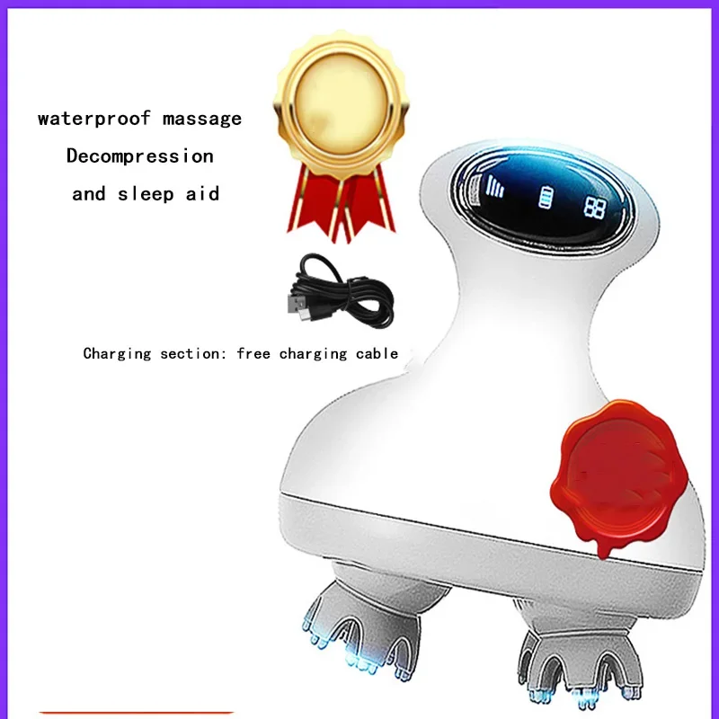 New Head Massager Scalp Massager Home Headache Artifact Electric Automatic Eight-claw Scalp Physiotherapy Device
New Head Massager Scalp Massager Home Headache Artifact Electric Automatic Eight-claw Scalp Physiotherapy Device