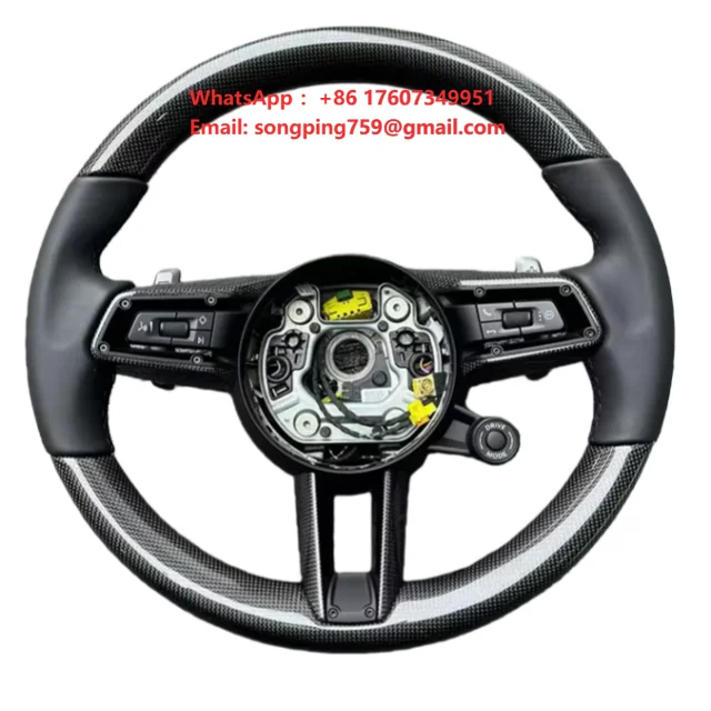 For Porsche steering wheel, 718. cayenne. panamera. 911, customized with various materials and shapes
For Porsche steering wheel, 718. cayenne. panamera. 911, customized with various materials and shapes
