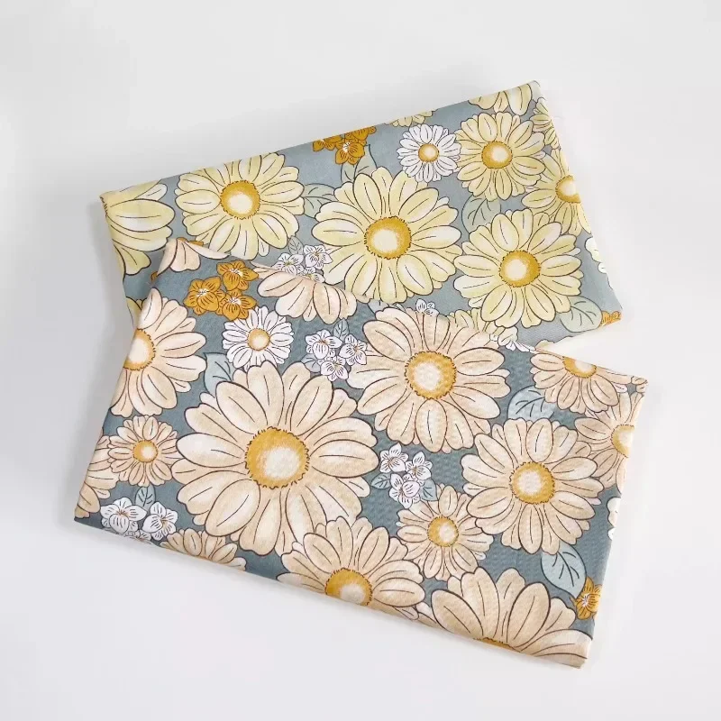 160x50cm Sunflower Cotton Twill Printed Cloth, Making Bedding Handmade Tablecloth Structured Curtain DIY Fabric
160x50cm Sunflower Cotton Twill Printed Cloth, Making Bedding Handmade Tablecloth Structured Curtain DIY Fabric