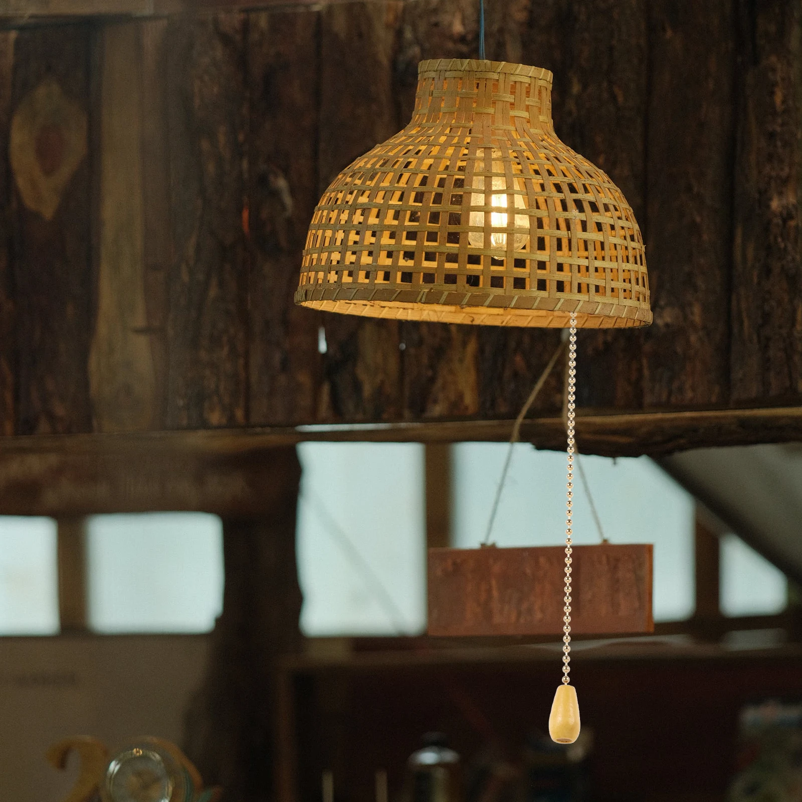 Chain Wall Cord Bathroom Silent Lamp Replacement Durable Efficient Practical Safe Long-Term Use Easy Install Garage Workshop 
Chain Wall Cord Bathroom Silent Lamp Replacement Durable Efficient Practical Safe Long-Term Use Easy Install Garage Workshop