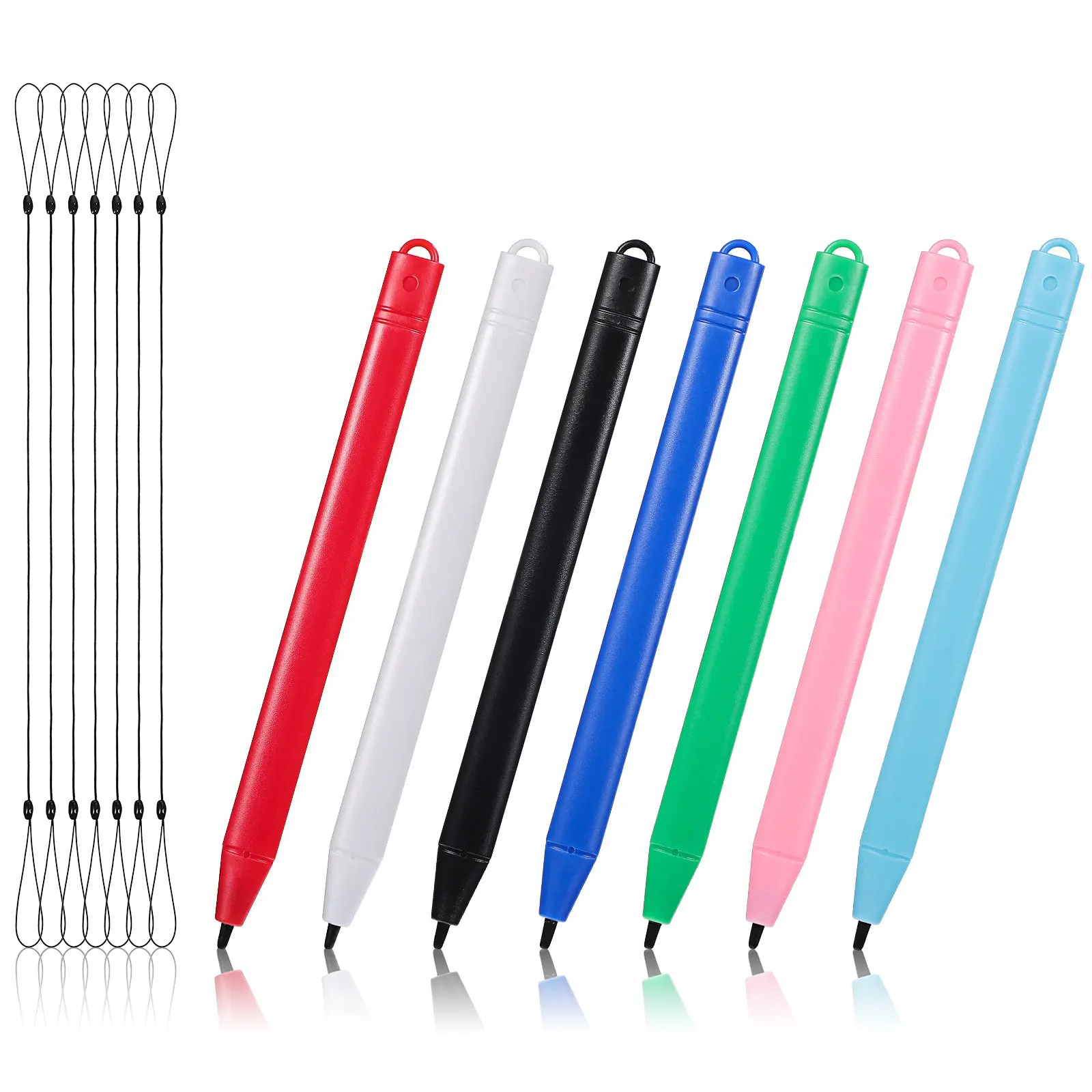 7Pcs Tablet Stylus Pen for LCD Drawing Board Smooth Responsive Writing Experience Lightweight Portable Design for Artists
7Pcs Tablet Stylus Pen for LCD Drawing Board Smooth Responsive Writing Experience Lightweight Portable Design for Artists