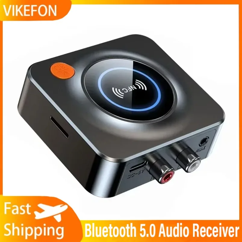VIKEFON Bluetooth 5.0 Audio Receiver 3D NFC Stereo Music Wireless Adapter TF Card RCA 3.5mm AUX Jack Handsfree Call Mic
VIKEFON Bluetooth 5.0 Audio Receiver 3D NFC Stereo Music Wireless Adapter TF Card RCA 3.5mm AUX Jack Handsfree Call Mic