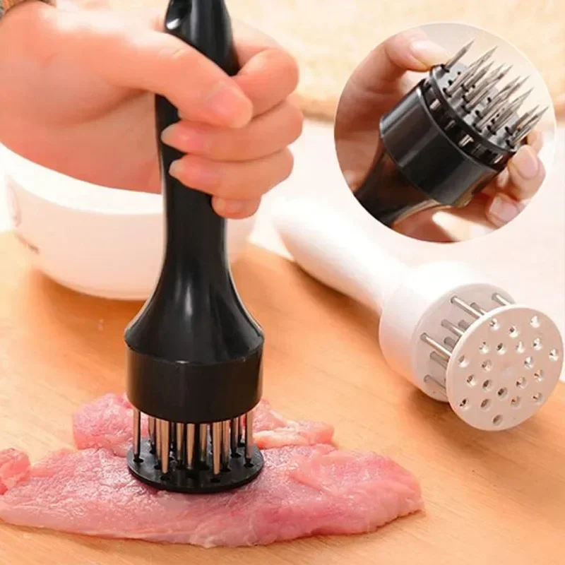 1PCS Steak and Pork Chops Fast Loose Meat Needle Practical Stainless Steel Meat Tenderizer Cooking Accessories Meat Hammer Tools
1PCS Steak and Pork Chops Fast Loose Meat Needle Practical Stainless Steel Meat Tenderizer Cooking Accessories Meat Hammer Tools