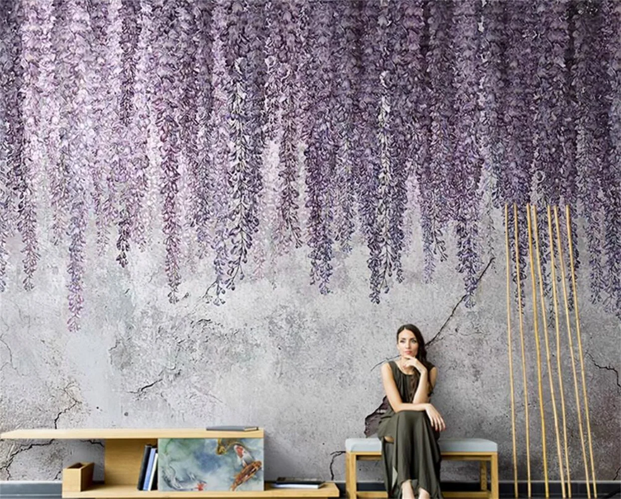 American Dream Vine Plants Custom Mural Painting Living Room TV Background 3d WallPaper Sofa Leaves papel de parede
American Dream Vine Plants Custom Mural Painting Living Room TV Background 3d WallPaper Sofa Leaves papel de parede