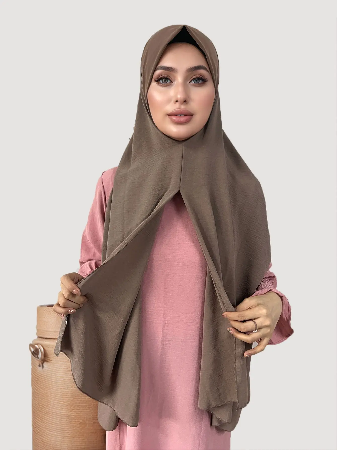 Eid Crepe Instant Scarf Muslim Hijab Pull On Headscarf Turban Shawls Islam Head Wrap Amira Ramadan Niqab Nikab Female Scarves
Eid Crepe Instant Scarf Muslim Hijab Pull On Headscarf Turban Shawls Islam Head Wrap Amira Ramadan Niqab Nikab Female Scarves