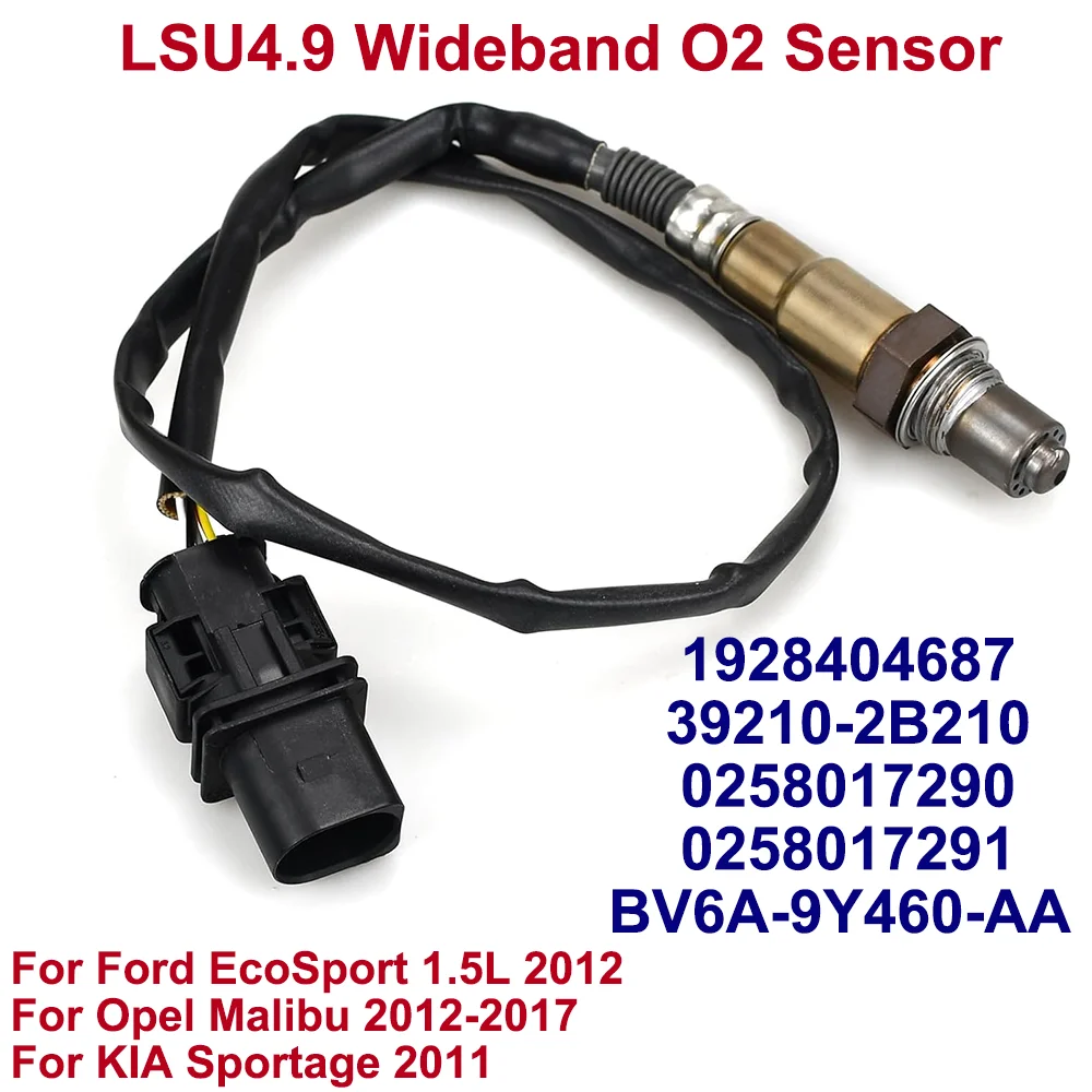 1928404687 LSU4.9 wideband Lambda O2 Sensor For 2012 Ford Chevrolet Opel Malibu 2012-2017 KIA Sportage BV6A-9Y460-AA 39210-2B210
1928404687 LSU4.9 wideband Lambda O2 Sensor For 2012 Ford Chevrolet Opel Malibu 2012-2017 KIA Sportage BV6A-9Y460-AA 39210-2B210