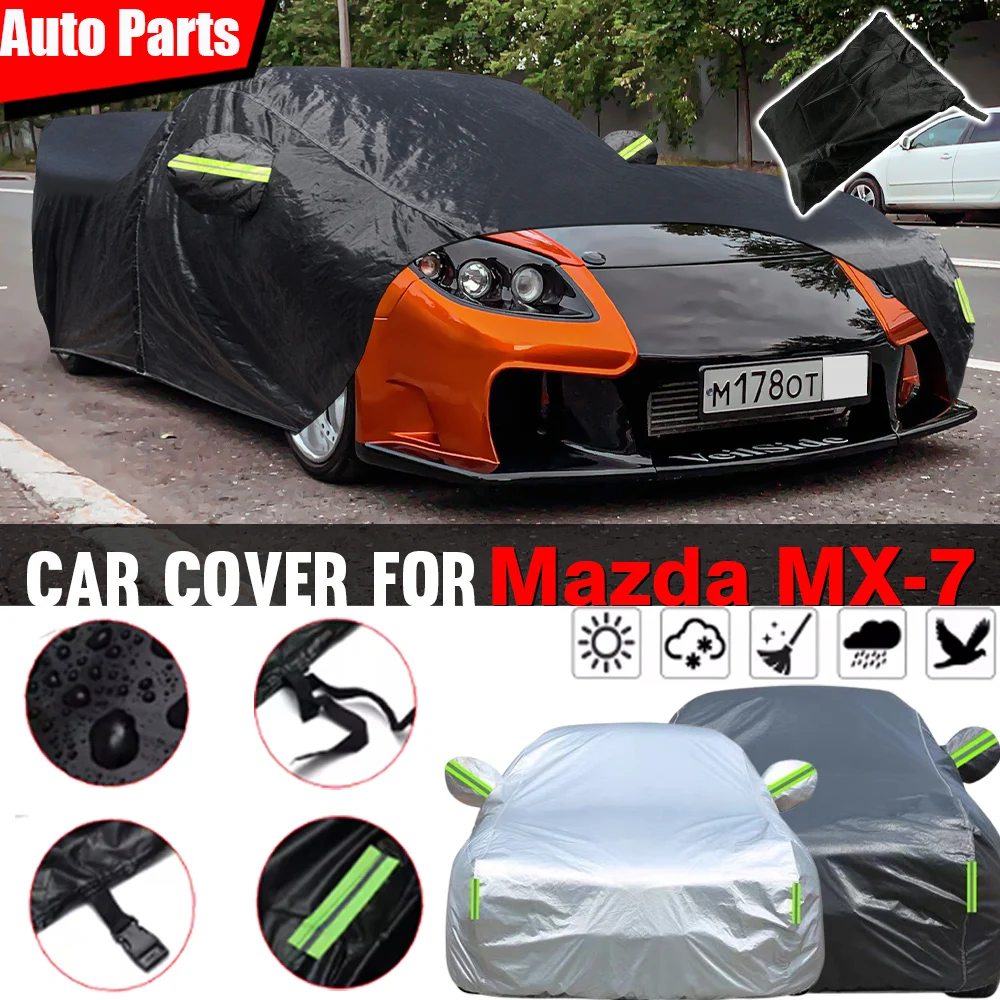 Anti UV Sun Shade Waterproof Car Cover Outdoor Snow Rain Ice Resistant For Mazda RX7 Savanna 1978-2025
Anti UV Sun Shade Waterproof Car Cover Outdoor Snow Rain Ice Resistant For Mazda RX7 Savanna 1978-2025