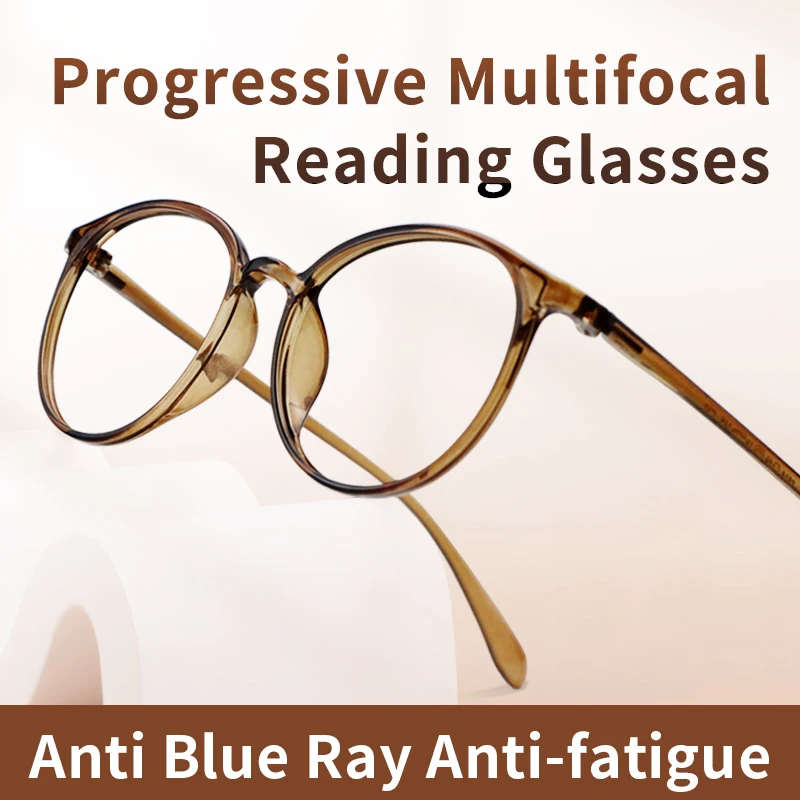 Progressive Multifocal Reading Glasses Women Anti Blue Light Presbyopia Eyeglasses Computer Readers Far and Near Dual-use
Progressive Multifocal Reading Glasses Women Anti Blue Light Presbyopia Eyeglasses Computer Readers Far and Near Dual-use