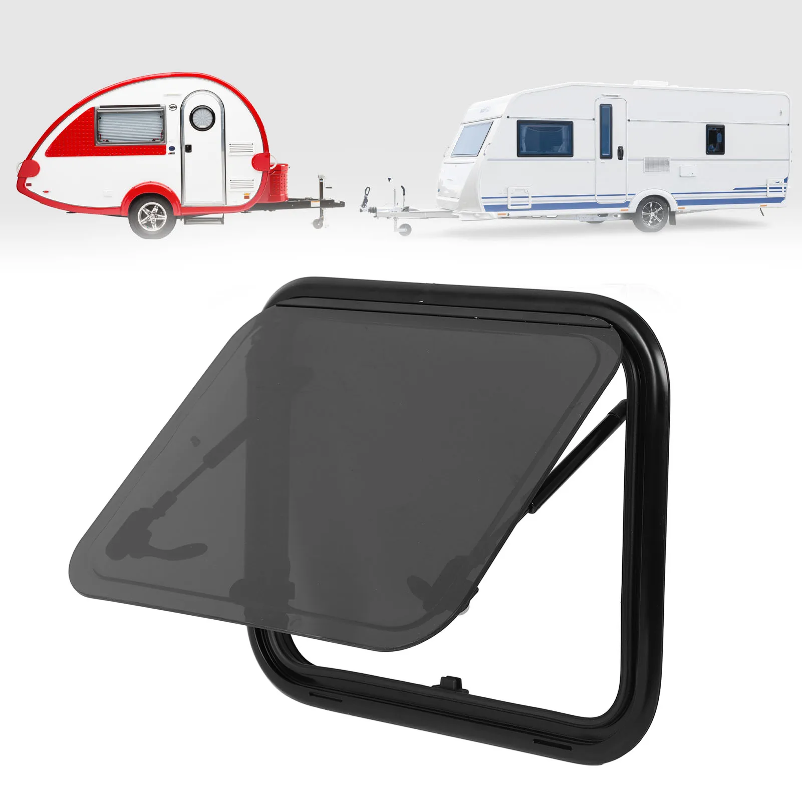 16x20 Inch RV Push Out Window Rounded Corner UV Proof Double Layer Trailer Exit Window with Support Rod Sunshade Curtain Mesh
16x20 Inch RV Push Out Window Rounded Corner UV Proof Double Layer Trailer Exit Window with Support Rod Sunshade Curtain Mesh