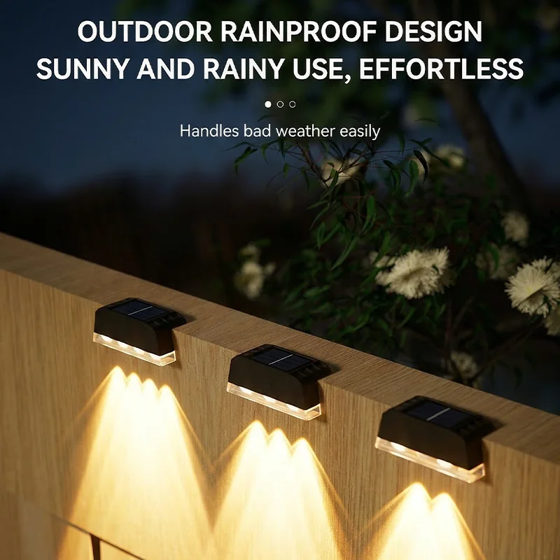 4pcs Solar outdoor light, wall washer, home patio step light, balcony waterproof atmosphere decoration, night light, wall light
4pcs Solar outdoor light, wall washer, home patio step light, balcony waterproof atmosphere decoration, night light, wall light