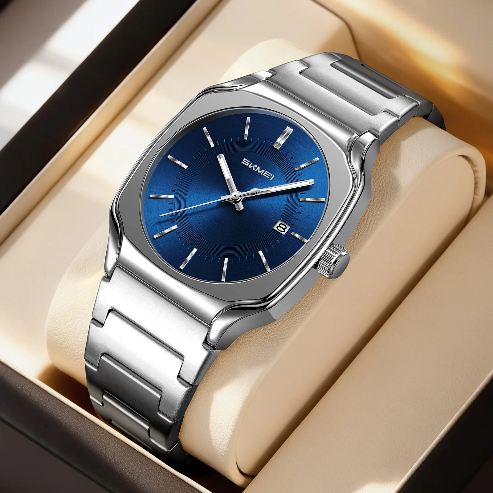 SKMEI 9380 Simple Quartz Wristwatch W/ Protective Box 3Bar Waterproof Men Watch Man Clock Date Business Fashion Casual Timer
SKMEI 9380 Simple Quartz Wristwatch W/ Protective Box 3Bar Waterproof Men Watch Man Clock Date Business Fashion Casual Timer
