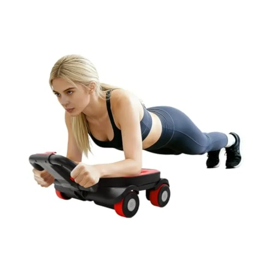 4-Wheel Abdominal Roller for home gym use ABS plastic body in black ergonomic elbow support and built-in phone holder foldable
4-Wheel Abdominal Roller for home gym use ABS plastic body in black ergonomic elbow support and built-in phone holder foldable