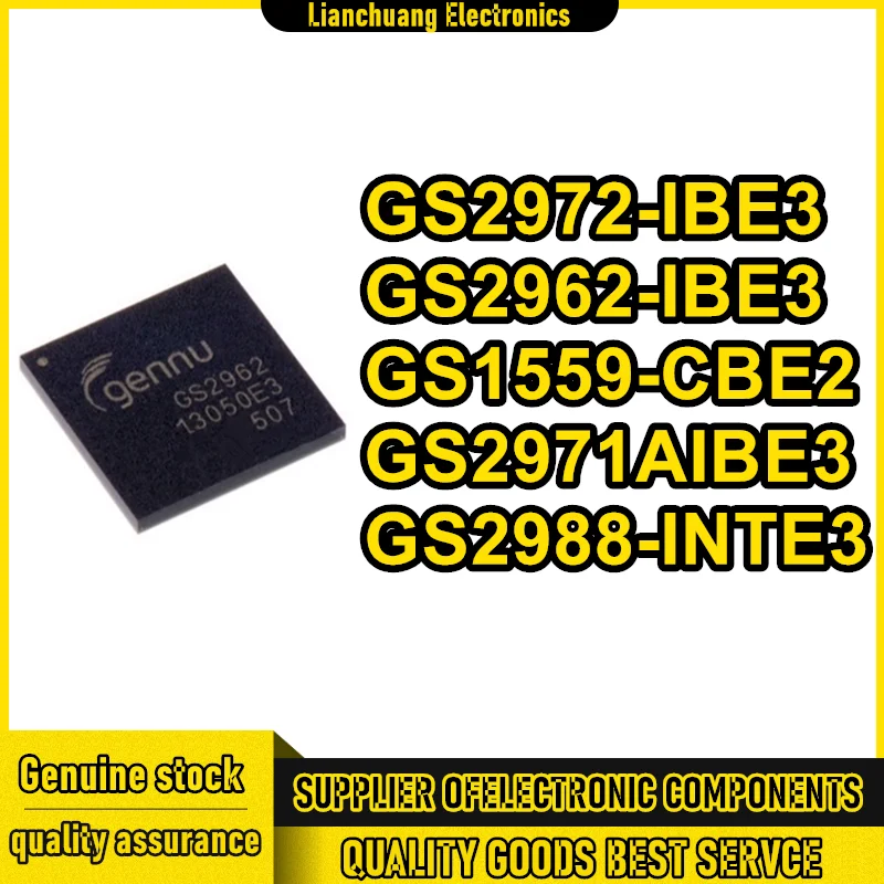 GS2972-IBE3 GS2962-IBE3 GS1559-CBE2 GS2971AIBE3 GS2988-INTE3 BGA IC Chip 100% New Original in stock
GS2972-IBE3 GS2962-IBE3 GS1559-CBE2 GS2971AIBE3 GS2988-INTE3 BGA IC Chip 100% New Original in stock