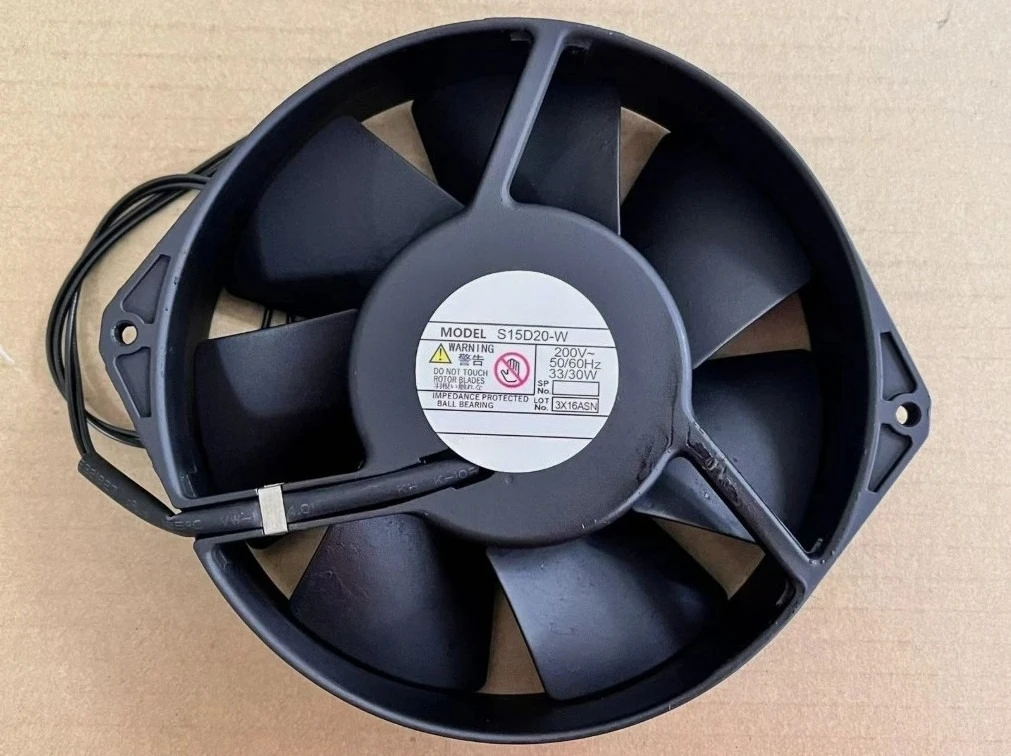 For STYLE COOLING FAN S15D20-W 200V 50/60Hz 33/30W
For STYLE COOLING FAN S15D20-W 200V 50/60Hz 33/30W