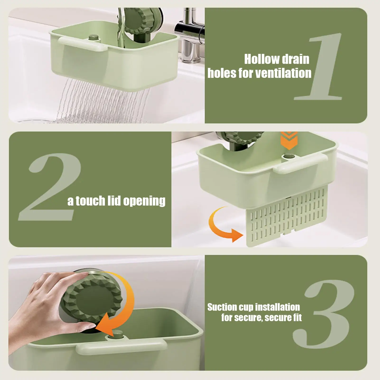 Кухонная сливная корзина квадратной формы, подвесной фильтр для раковины, регулируемая автоматическая корзина для сброса, губка, щетка, полка для фруктов и овощей
Кухонная сливная корзина квадратной формы, подвесной фильтр для раковины, регулируемая автоматическая корзина для сброса, губка, щетка, полка для фруктов и овощей