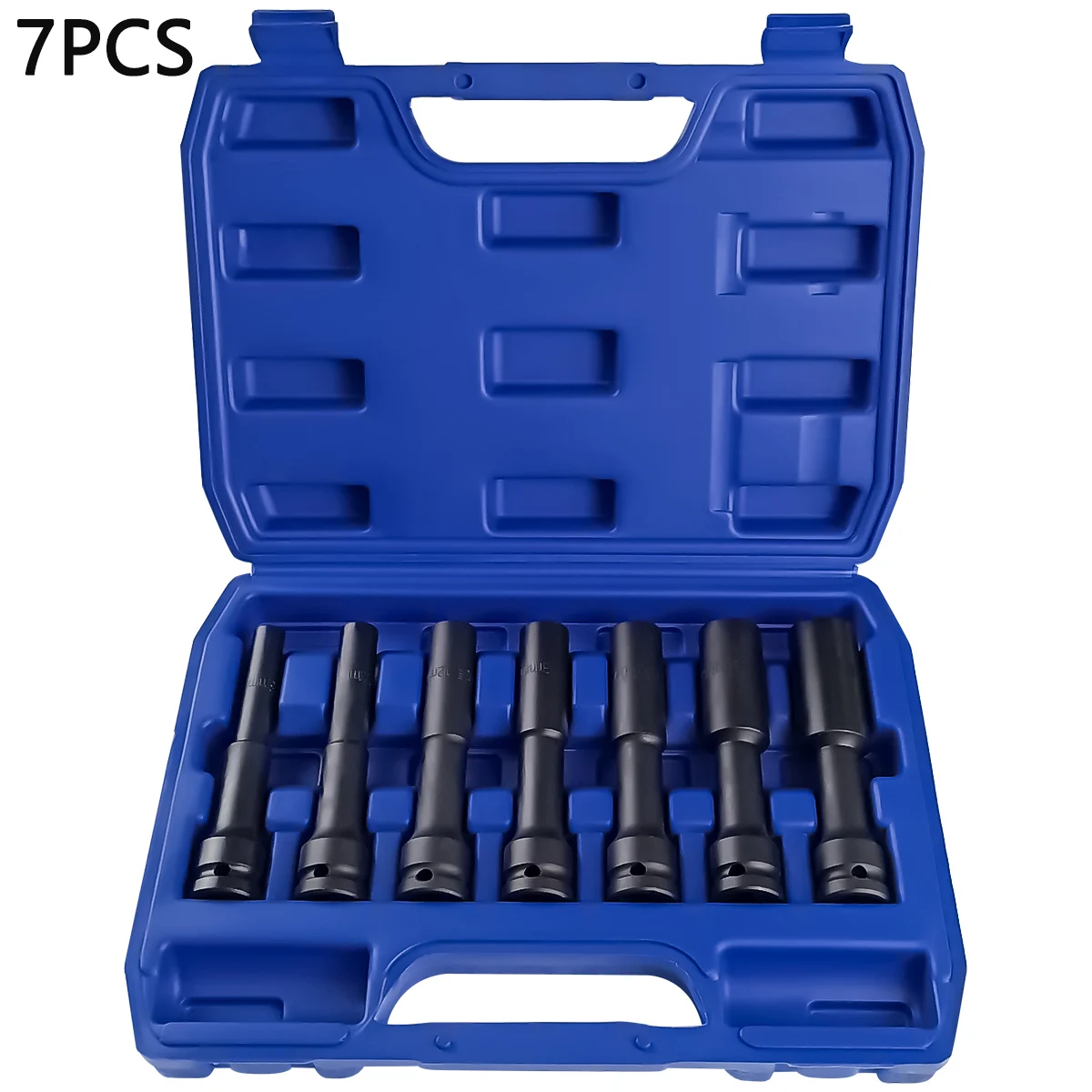 7-piece electric socket set, professional automotive repair socket, non-electric, suitable for home repairs and auto mechanics
7-piece electric socket set, professional automotive repair socket, non-electric, suitable for home repairs and auto mechanics