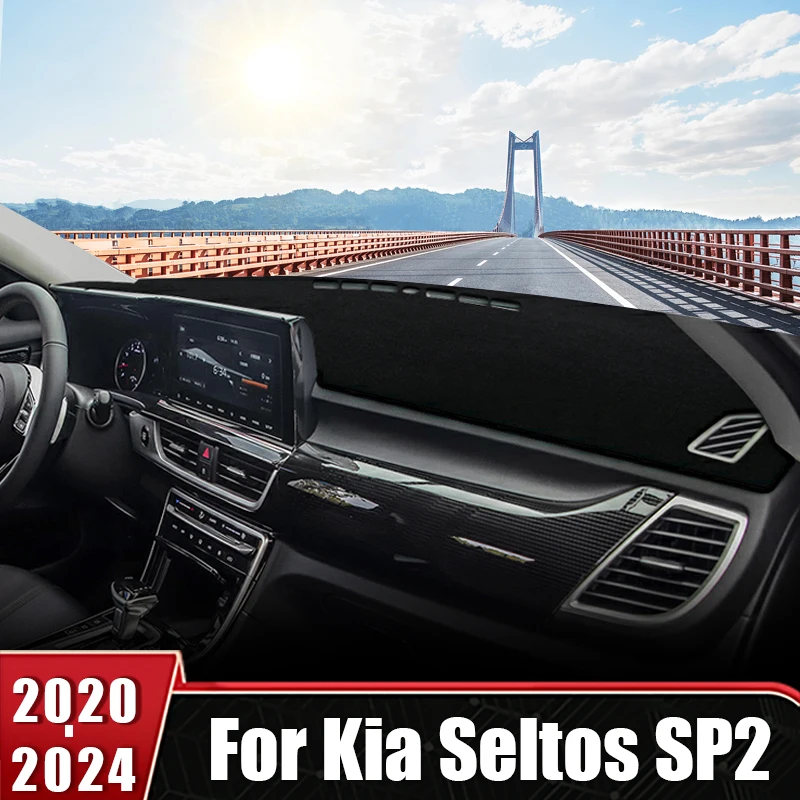 For Kia Seltos SP2 2020 2021 2022 2023 2024 Car Dashboard Cover Avoid Light Mat Sun Shade Carpet Anti-UV Anti-UV Pad Accessories
For Kia Seltos SP2 2020 2021 2022 2023 2024 Car Dashboard Cover Avoid Light Mat Sun Shade Carpet Anti-UV Anti-UV Pad Accessories