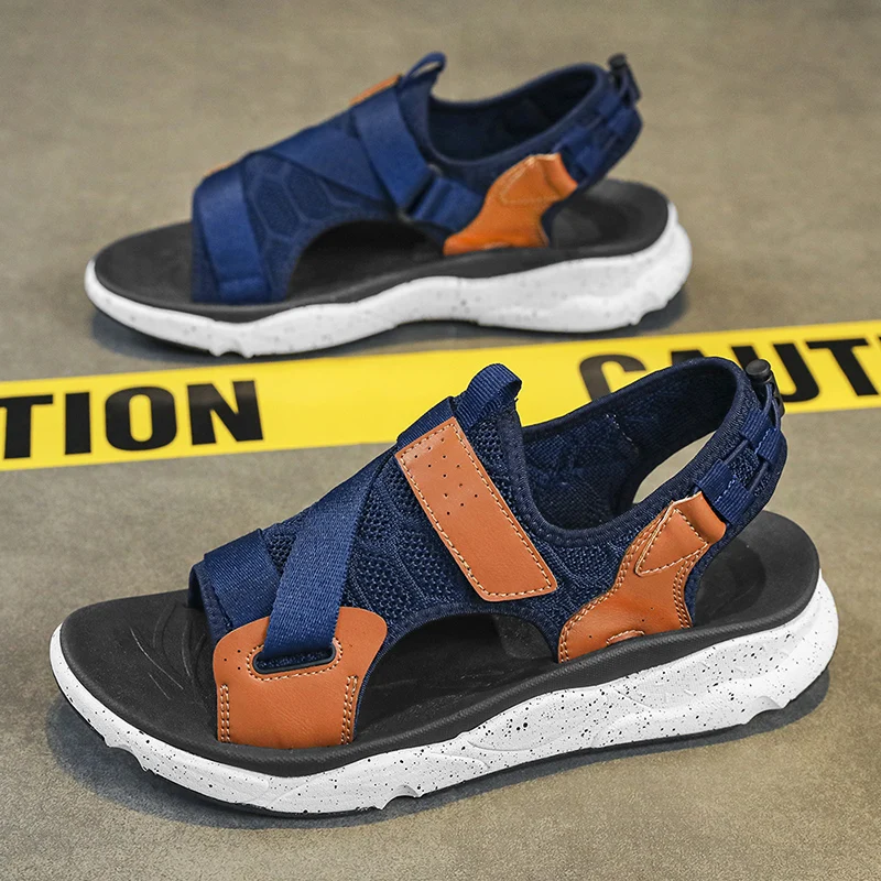 Fashion Blue Platform Sandals Unisex Summer Mesh Men's Sports Sandals 2025 Outdoor Beach Shoes For Men Women sandalias hombre
Fashion Blue Platform Sandals Unisex Summer Mesh Men's Sports Sandals 2025 Outdoor Beach Shoes For Men Women sandalias hombre
