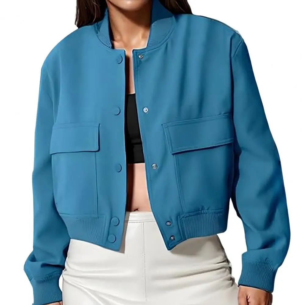 2025 Stand-up Collar Jacket for Women Spring Autumn Jacket for Women Stylish Women's Cropped Varsity Jacket with for Spring
2025 Stand-up Collar Jacket for Women Spring Autumn Jacket for Women Stylish Women's Cropped Varsity Jacket with for Spring