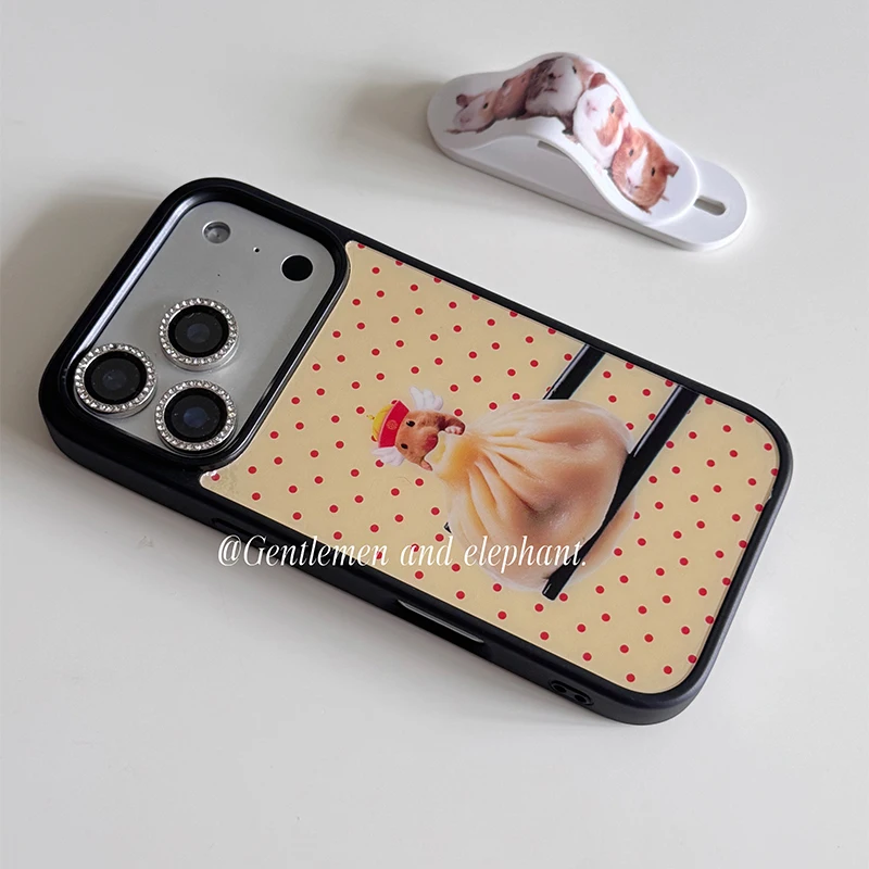 Korean Ins Xiaolongbao Guinea Pig Phone Case For iPhone 17 Air 16 Pro Max 15 14 Plus 13 12 11 Shockproof Silicone Back Cover
Korean Ins Xiaolongbao Guinea Pig Phone Case For iPhone 17 Air 16 Pro Max 15 14 Plus 13 12 11 Shockproof Silicone Back Cover