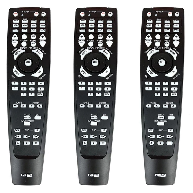 2025 New-3X New AVR-700 For /Kardon AVR700 Audio Receiver Remote Control For AVR70, AVR70C CARTAV1600120
2025 New-3X New AVR-700 For /Kardon AVR700 Audio Receiver Remote Control For AVR70, AVR70C CARTAV1600120