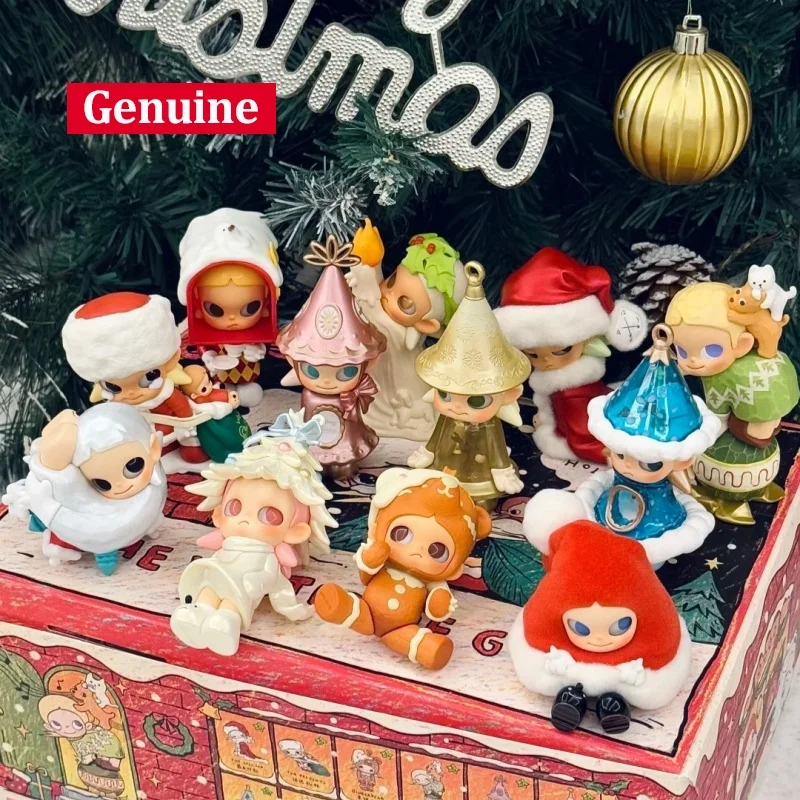 Original POPMART Christmas Zsiga Winter Collection Handmade Blind Box Toy Ornament Mystery Box Doll girl Holiday Surprise Gift
Original POPMART Christmas Zsiga Winter Collection Handmade Blind Box Toy Ornament Mystery Box Doll girl Holiday Surprise Gift