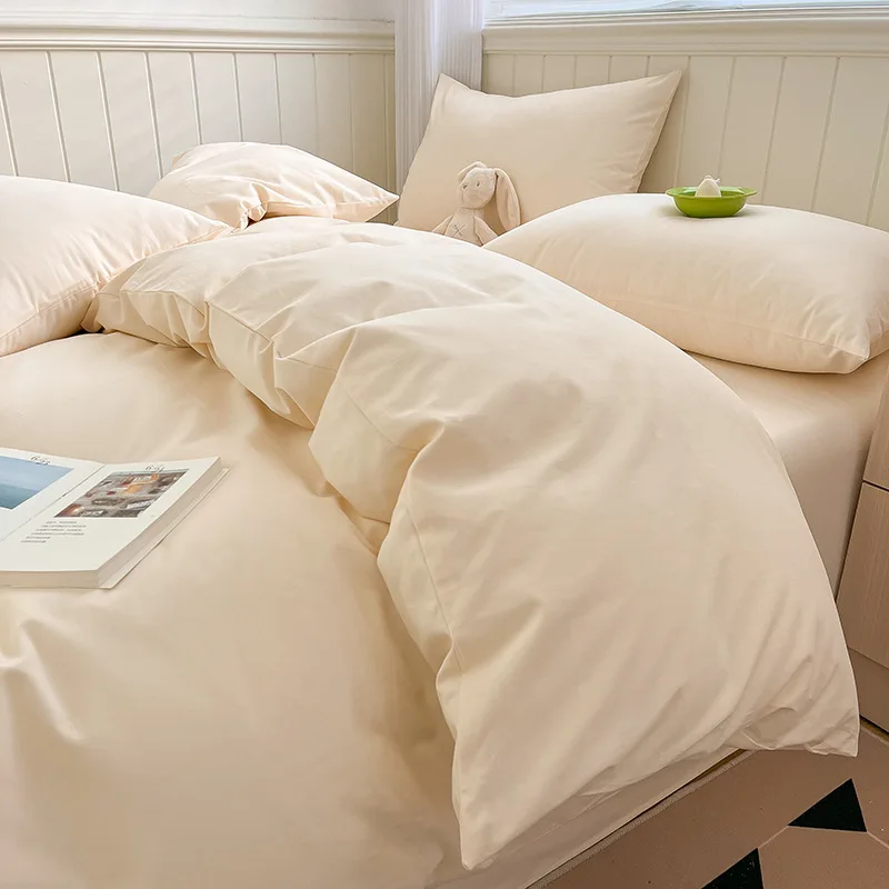 Class A pure cotton quilt cover single piece wholesale 2024 autumn 40 cotton abraded quilt cover solid color bedding
Class A pure cotton quilt cover single piece wholesale 2024 autumn 40 cotton abraded quilt cover solid color bedding