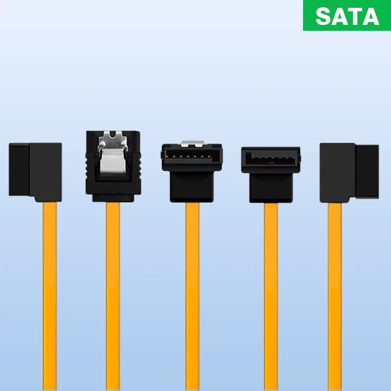 Gold-Plated Ultra-Thin Soft Sata3.0 Data Cable Elbow/Left/Right sata 7pin High-Speed Computer Double Head Hard Disk Cable 30cm
Gold-Plated Ultra-Thin Soft Sata3.0 Data Cable Elbow/Left/Right sata 7pin High-Speed Computer Double Head Hard Disk Cable 30cm