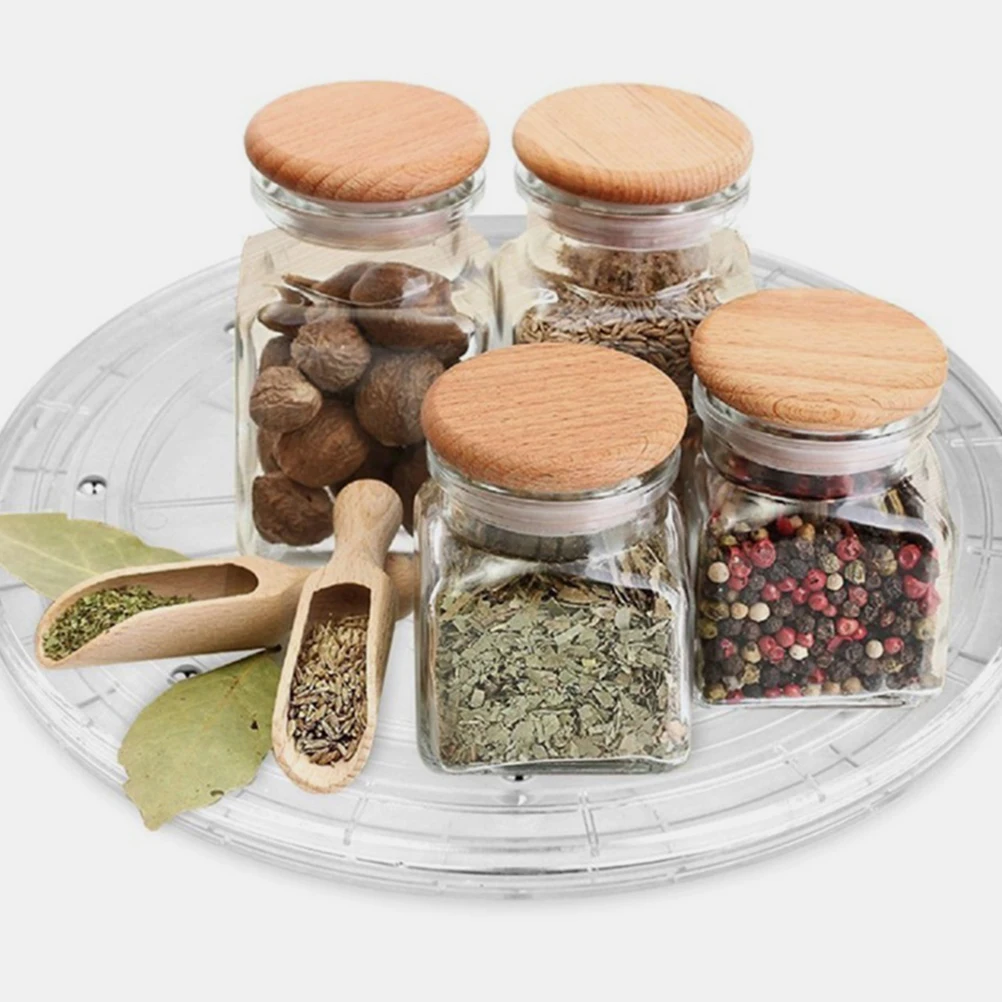 2Pcs Rotating Turntable Clear Acrylic 360Degree Plate Kitchen Spice Holder Rack Transparent Tray Storage ganizer Cake St
2Pcs Rotating Turntable Clear Acrylic 360Degree Plate Kitchen Spice Holder Rack Transparent Tray Storage ganizer Cake St