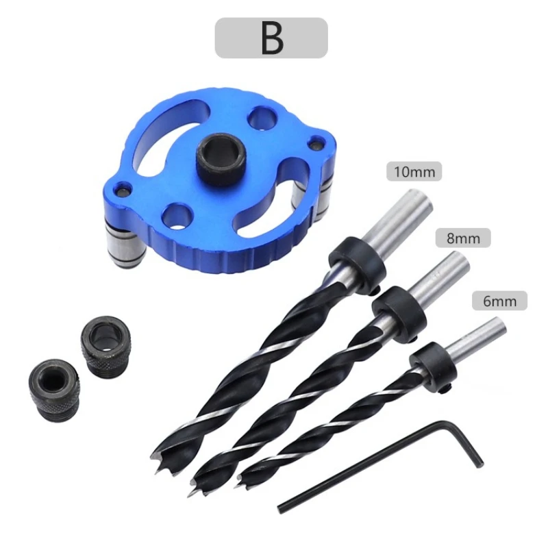 For DIY Furniture Connection T Upgraded Vertical Doweling Jig 6-10mm Woodworking Hole Puncher Self-centering Drill Guide Locator
For DIY Furniture Connection T Upgraded Vertical Doweling Jig 6-10mm Woodworking Hole Puncher Self-centering Drill Guide Locator