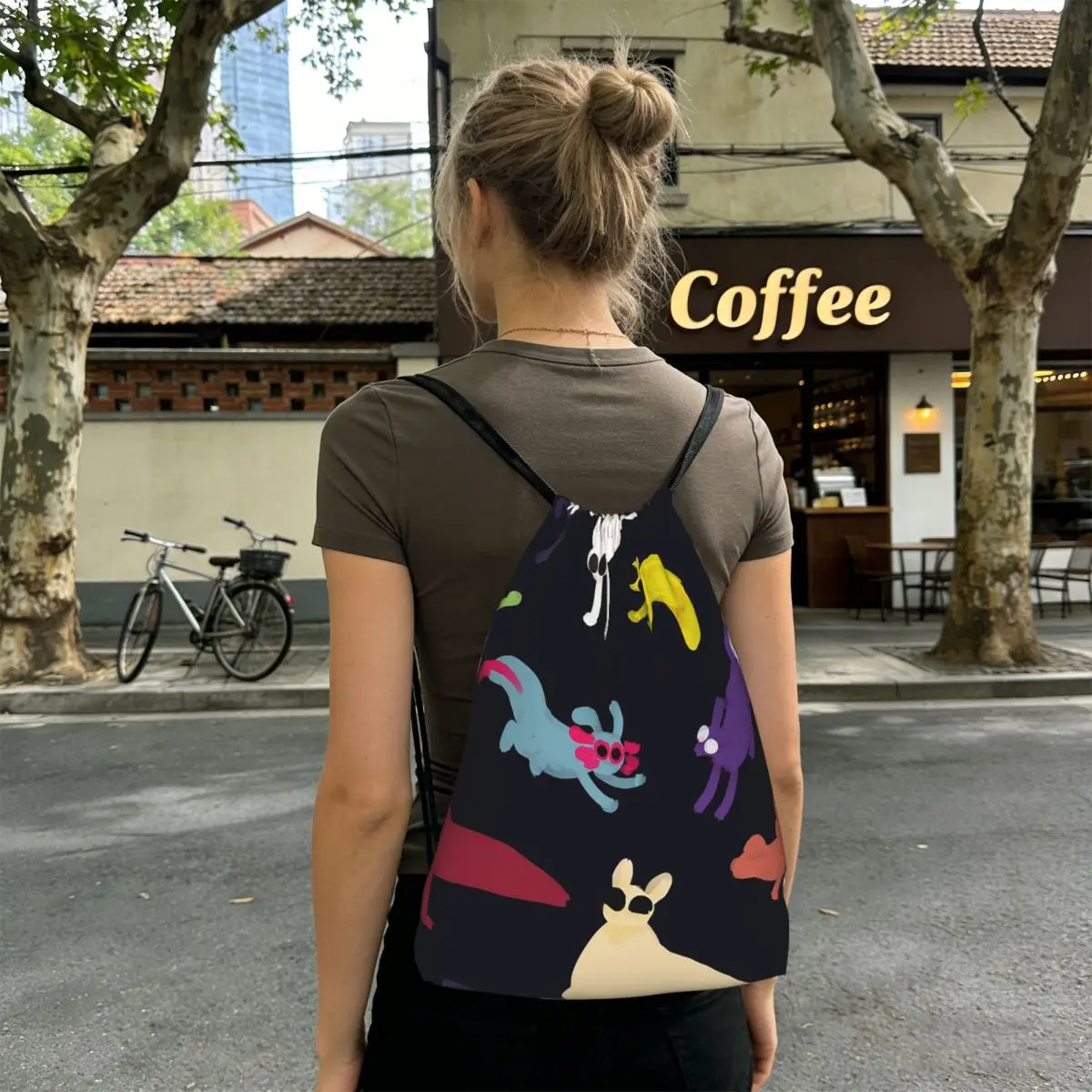 Rain World Slugcats Pattern Game Backpacks Casual Drawstring Bags Sundries Bag Book Bags for Man Woman Students
Rain World Slugcats Pattern Game Backpacks Casual Drawstring Bags Sundries Bag Book Bags for Man Woman Students