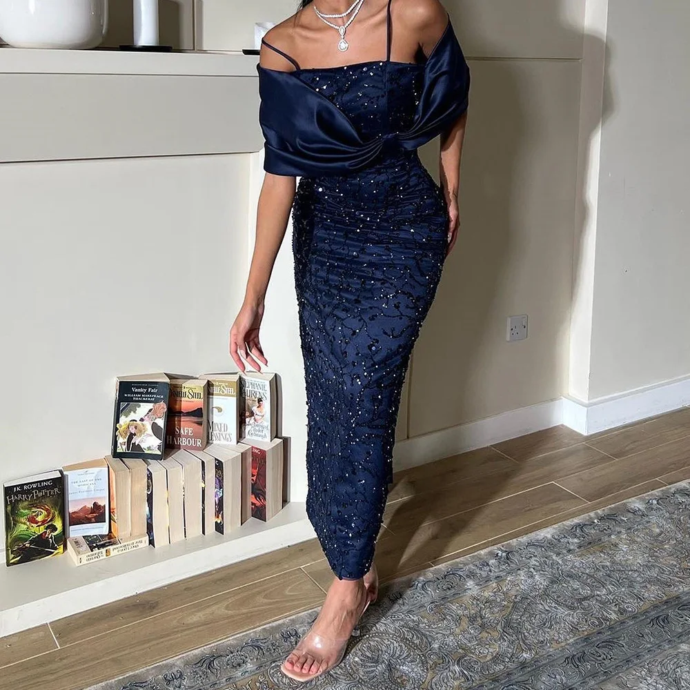 Customized Back Slit Delicate Strapless Satin Spaghetti Straps Sleeveless Straight Evening Dress Pleats Bow Photo Color Ankle Le
Customized Back Slit Delicate Strapless Satin Spaghetti Straps Sleeveless Straight Evening Dress Pleats Bow Photo Color Ankle Le